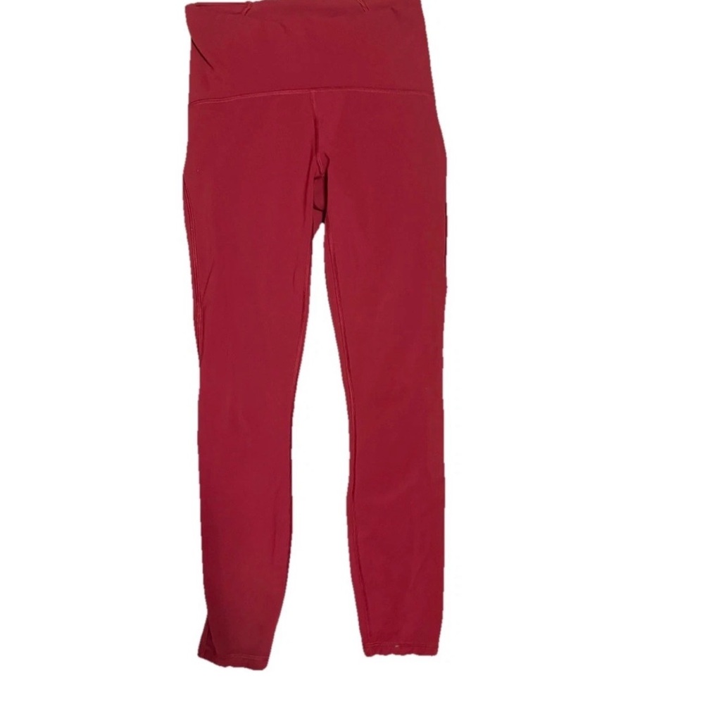 Lululemon Athletica Burgundy Leggings